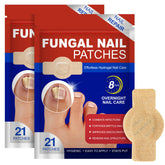 LTQXGT fungal nail patches front view: discreet patch for improved nail appearance
