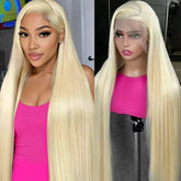 LUCLUEME 613 lace front wig packaging shows premium presentation.