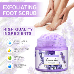 LUCOTIYA Two-Sided Callus Remover for Feet eases rough skin with coarse and fine surfaces