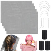 Luinabio 18-pcs wig sewing kit weaving nets for durable hairwork and easy fabrication