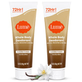Lume Whole Body Deodorant invisible cream tube showing compact packaging for odor control