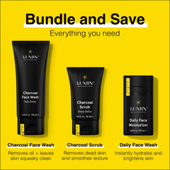 Lumin Smooth Operator Detox charcoal scrub unclogs pores and renews skin