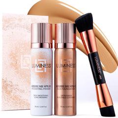 LUMINESS Airbrush Spray Silk Starter Kit Medium application for airbrushed finish