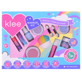 Luna Star Klee palette swatches Rainier Blossom and Niagara Blaze for gentle kid-friendly color