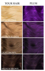 Lunar Tides Plum Purple finished look on hair, vibrant yet fade-friendly.