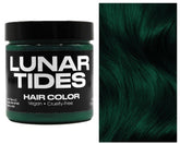 Lunar Tides juniper green bottle ready for at-home color application.