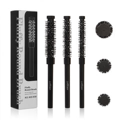 LuottsCare small round brush in action for a fast salon-style blowout with root lift