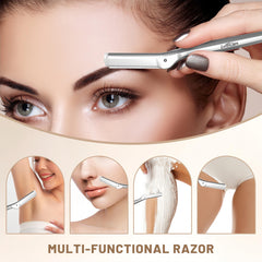 LuottsCare travel cover razor shown for on-the-go grooming and protection.
