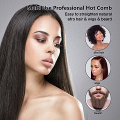 LURA hot comb auto-shut-off provides safety and peace of mind.