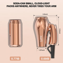 LURA mini travel hair dryer compact-1200w delivers strong airflow from a pocket-sized body.