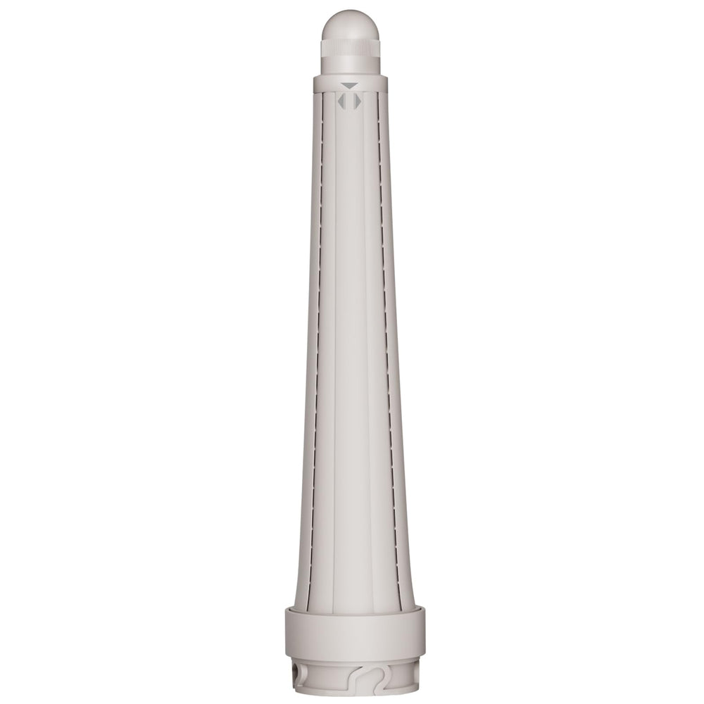 Luresta long curling barrel attached to Shark FlexStyle for seamless auto-wrap curling.