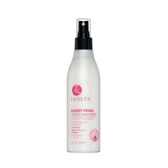 L Luseta Glossy Pearl Leave-In Conditioner bottle promises hydration.