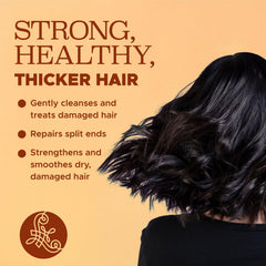 Luseta turmeric collagen conditioner bottle-front shows hydrating and volumizing care