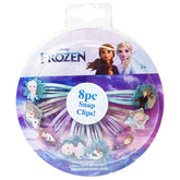 Luv Her Disney Frozen hair clips 8-pack colorful snaps side for quick, comfortable styling