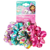 LUV HER Gabby’s Dollhouse scrunchies pack in four large designs for versatile everyday wear.