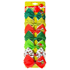 Luv Her licensed girls hair bows 4-inch pack for effortless styling.