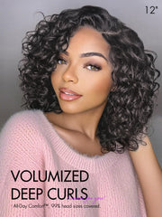 LUVME HAIR glueless lace-front assembly for quick wear and secure fit.