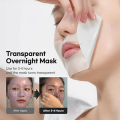 LUVUM Slow Aging pack interior with individual sachets for convenient at-home skincare