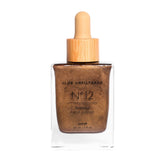 Lux Unfiltered N12 Sunstruck bottle shows fragrance-free face self-tanner benefits