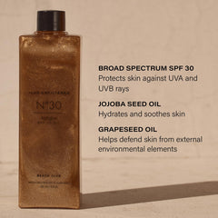 Lux Unfiltered N°30 jojoba-seed-oil glow provides hydration