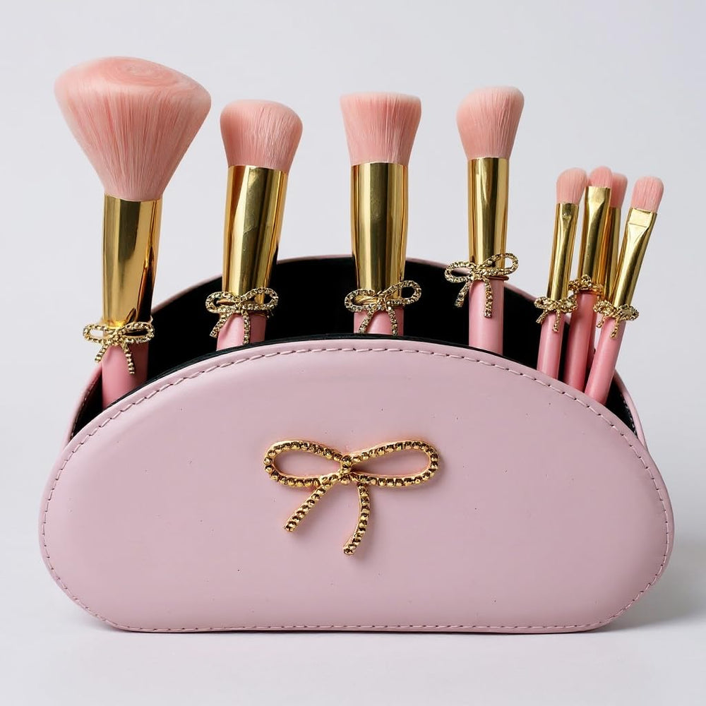 Luxape Bow foundation brush delivers precise coverage for a smooth base