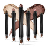 LUXAZA cream eyeshadow set compact for on the go color and quick eye definition