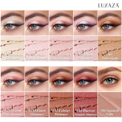 LUXAZA PRO eyeshadow stick soft glide demonstrates silk smooth application
