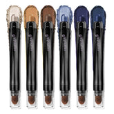 LUXAZA PRO Jeans Blue 6pcs set—coordinated colors for versatile eye looks.