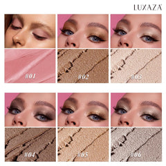 Luxaza Pro neutral-eyeshadow-stick easy-glide application for quick sculpt and definition.