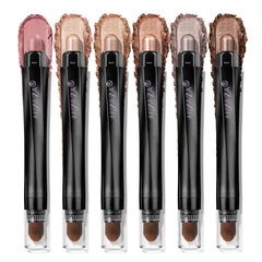 Luxaza Pro neutral-eyeshadow-stick soft cream texture for smooth eyelid glide.
