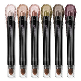 LUXAZA PRO shimmer eyeshadow-stick 6pc Desert Wild packaging for quick color selection.