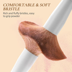 LUXBRU detail brushes eyebrow-nose close-up shows precise shaping.