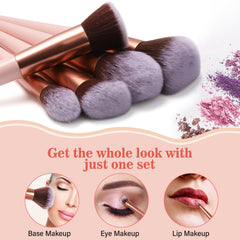 Luxbru eyeshadow blending brush closeup for precise color fusion