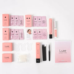 Luxe Cosmetics Lash Lift Kit Conditioner Bottle nourishes lashes for healthier lift