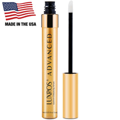 LUXROS eyebrow serum application brush demonstrates easy nightly use for growing brows.