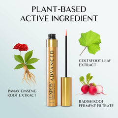 LUXROS packaging highlights Made in USA quality and plant-based formula