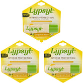 Lypsyl Intense Protection Original Mint packaging shows long-lasting moisture.
