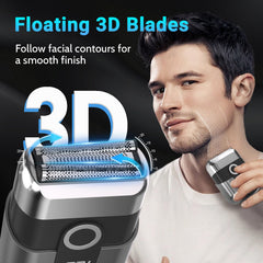 LYRSLF blade-system highlights 3-blade setup for efficient shaving of stubble and beards