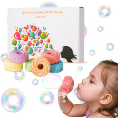 LZLTAUY Bubble Bath Kids 6-Pack front view, inviting calm, playful bath time for kids.