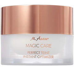 M. Asam Magic Care Perfect Teint primer-application for a smooth makeup base, instantly even-toned.
