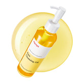 ma:nyo Pure Cleansing Oil bottle front view, ready to dissolve makeup and sunscreen.