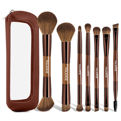 MAANGE dual-ended foundation brush for seamless blending with liquids