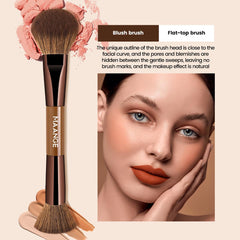 MAANGE nine eye brushes for base, contour, and detail