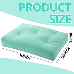 MABOZOO bath seat pillow top view shows body-conforming foam fit