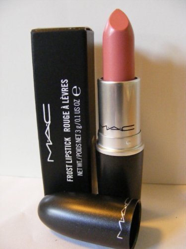MAC Angel lipstick front view in pale pink shade for everyday wear.