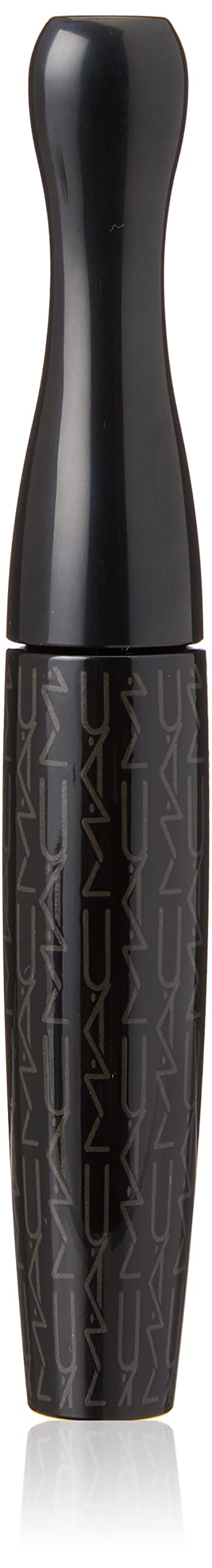 MAC Extreme Dimension 3D Lash brush close-up shows dense volume and curl.
