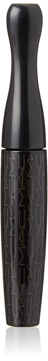 MAC Extreme Dimension 3D Lash brush close-up shows dense volume and curl.