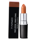 MAC Frost Lipstick Bronze Shimmer packaging highlights premium presentation for gifting.