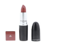 MAC Lipstick Taupe Matte packaging emphasizes compact 3g travel-friendly design.