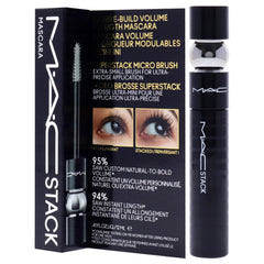 MAC MacStack lashes after layering for dramatic length and separation